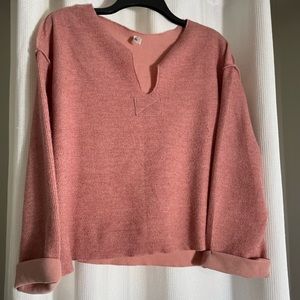 Chunky Pink Sweater